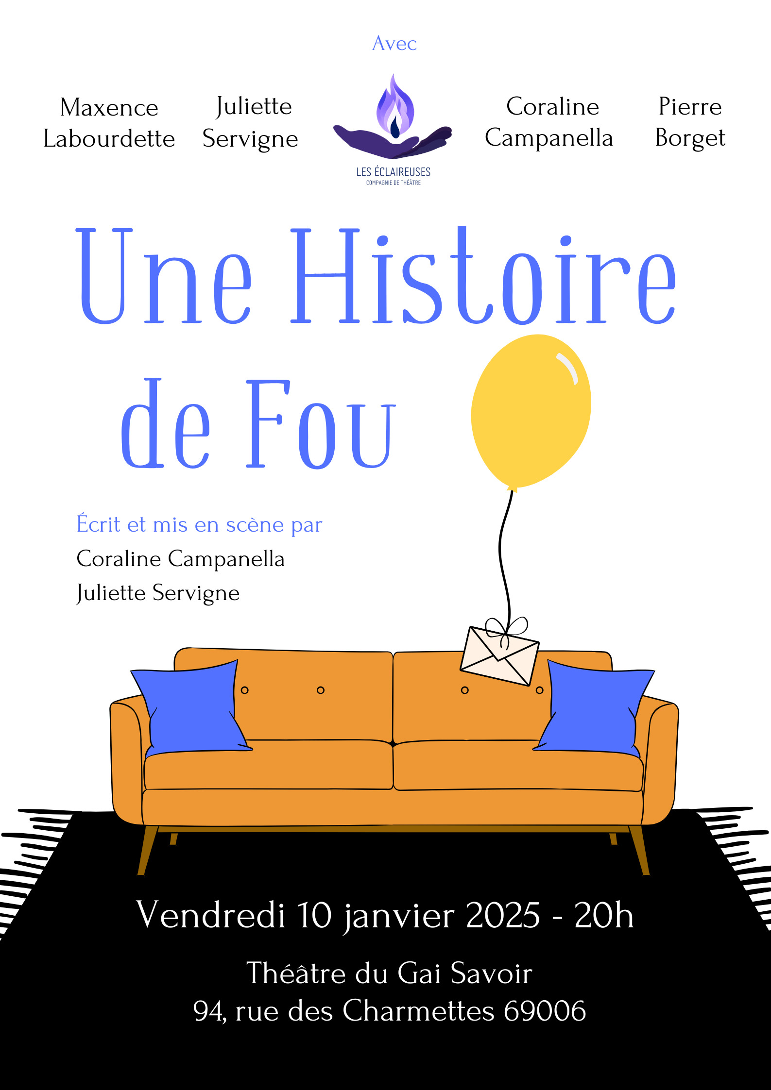 Une histoire de fou Le 10 janv 2025