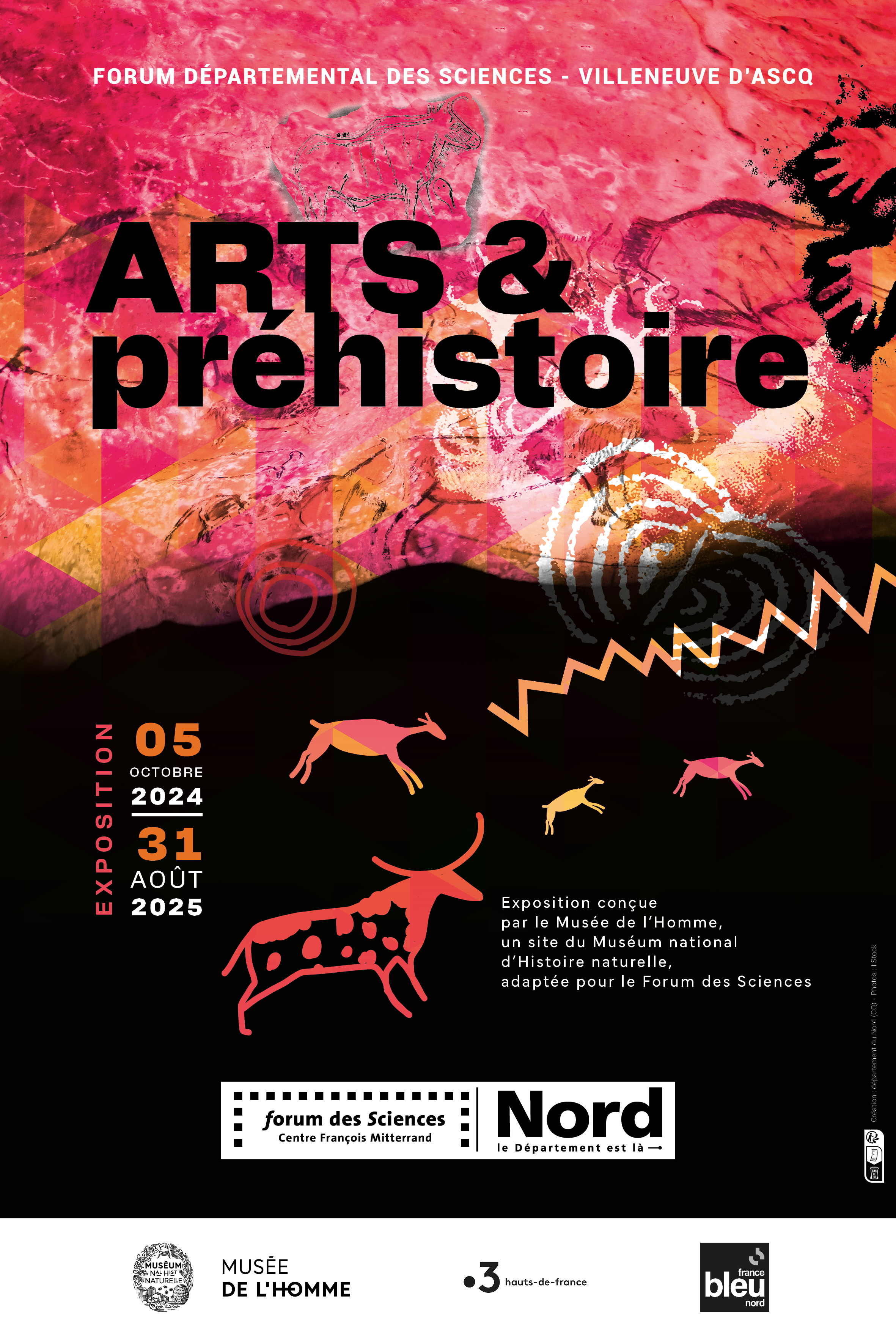 Exposition "Arts & Préhistoire" Du 5/10/2024 au 31/8/2025