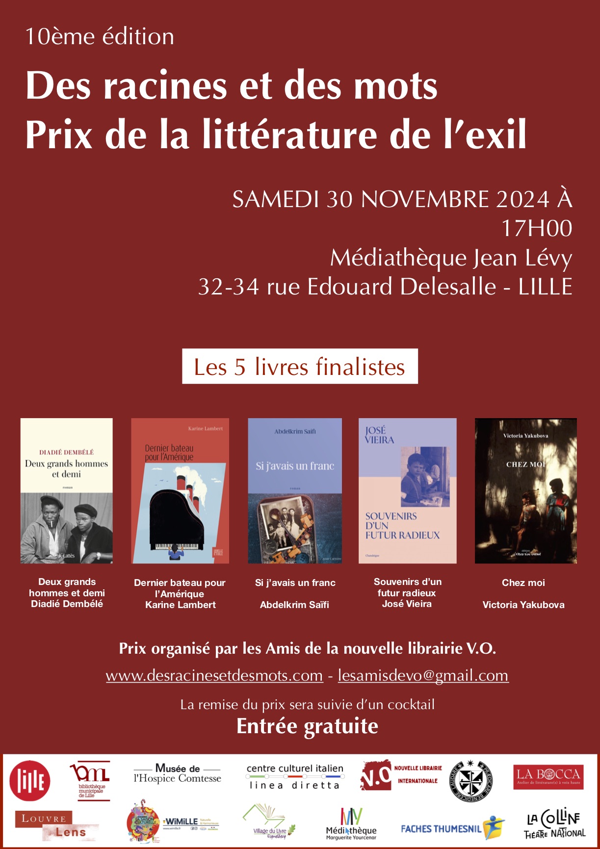 Des racines et des mots : 10 ans de littérature de l