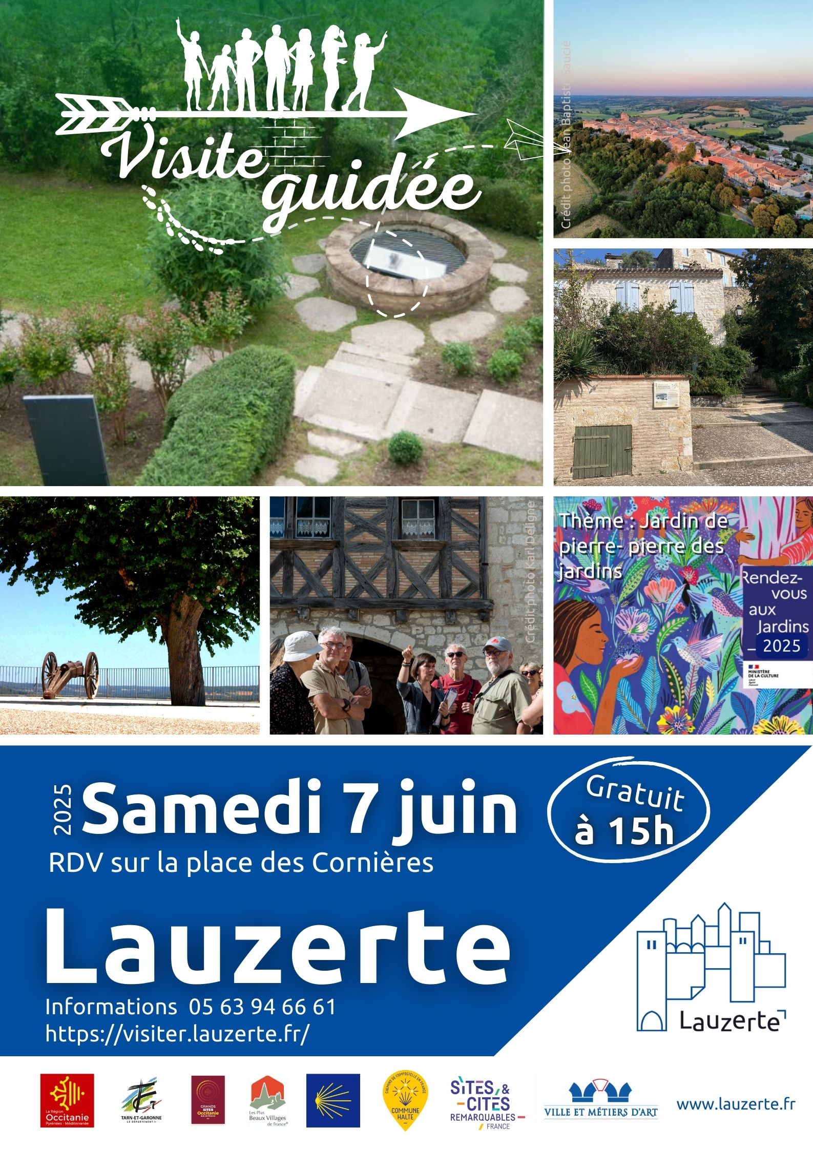 Visite guidée de la cité médiévale Le 7 juin 2025